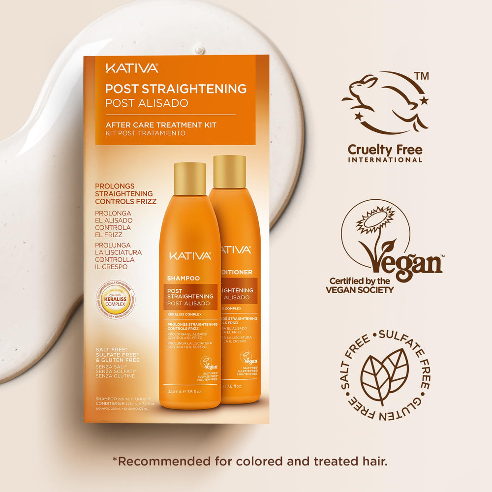 KATIVA Emballage vegan sans cruauté, choix éthique et respectueux des cheveux.