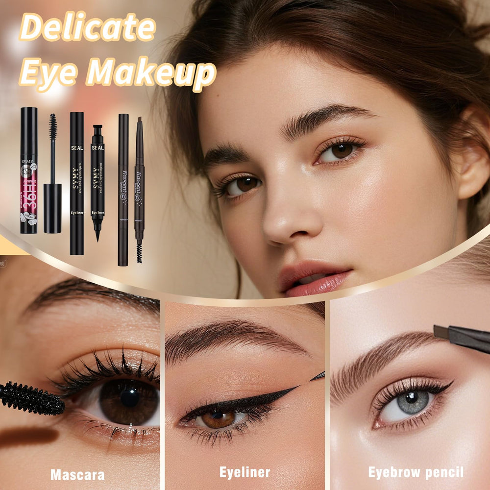 KAVCENT coffret mascara offre volume et séparation des cils
