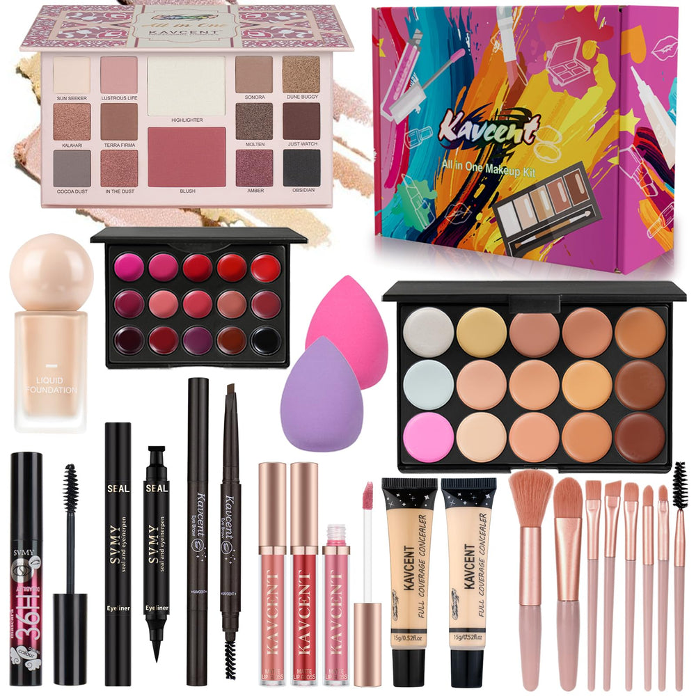 KAVCENT coffret maquillage palette yeux pour un regard profond et polyvalent