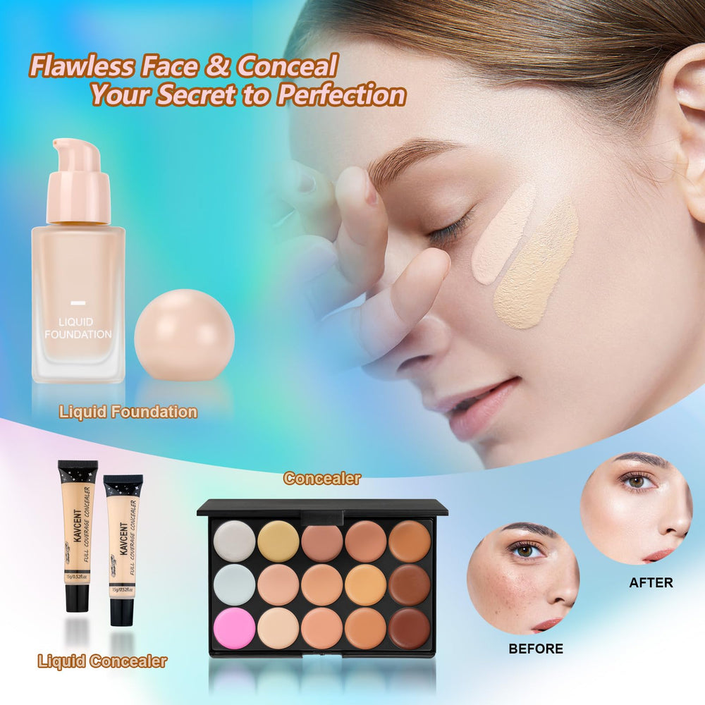 KAVCENT crayon sourcils pour une définition naturelle et longue tenue.