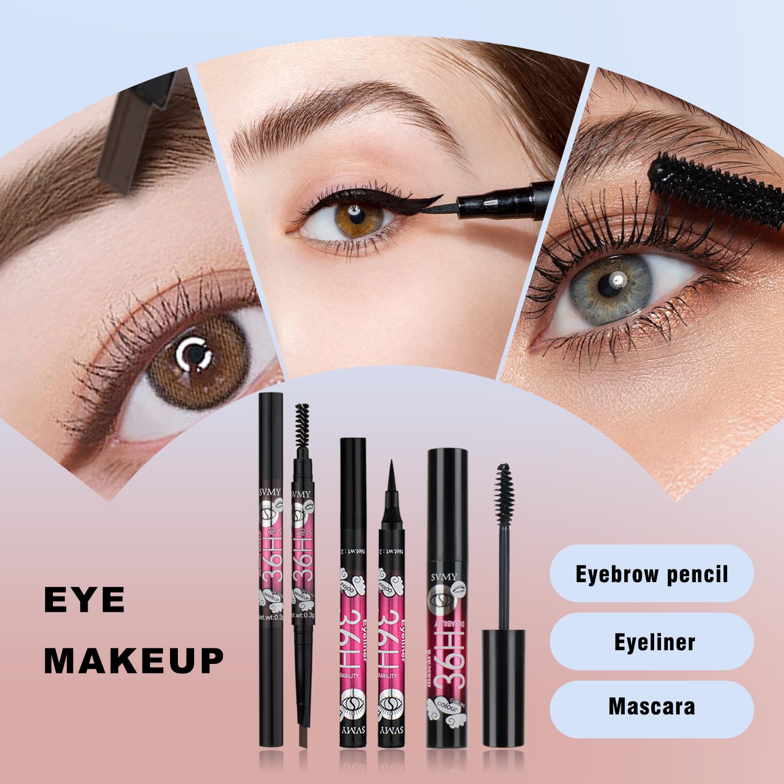KAVCENT liner pour les yeux précision nette pour des traits durables