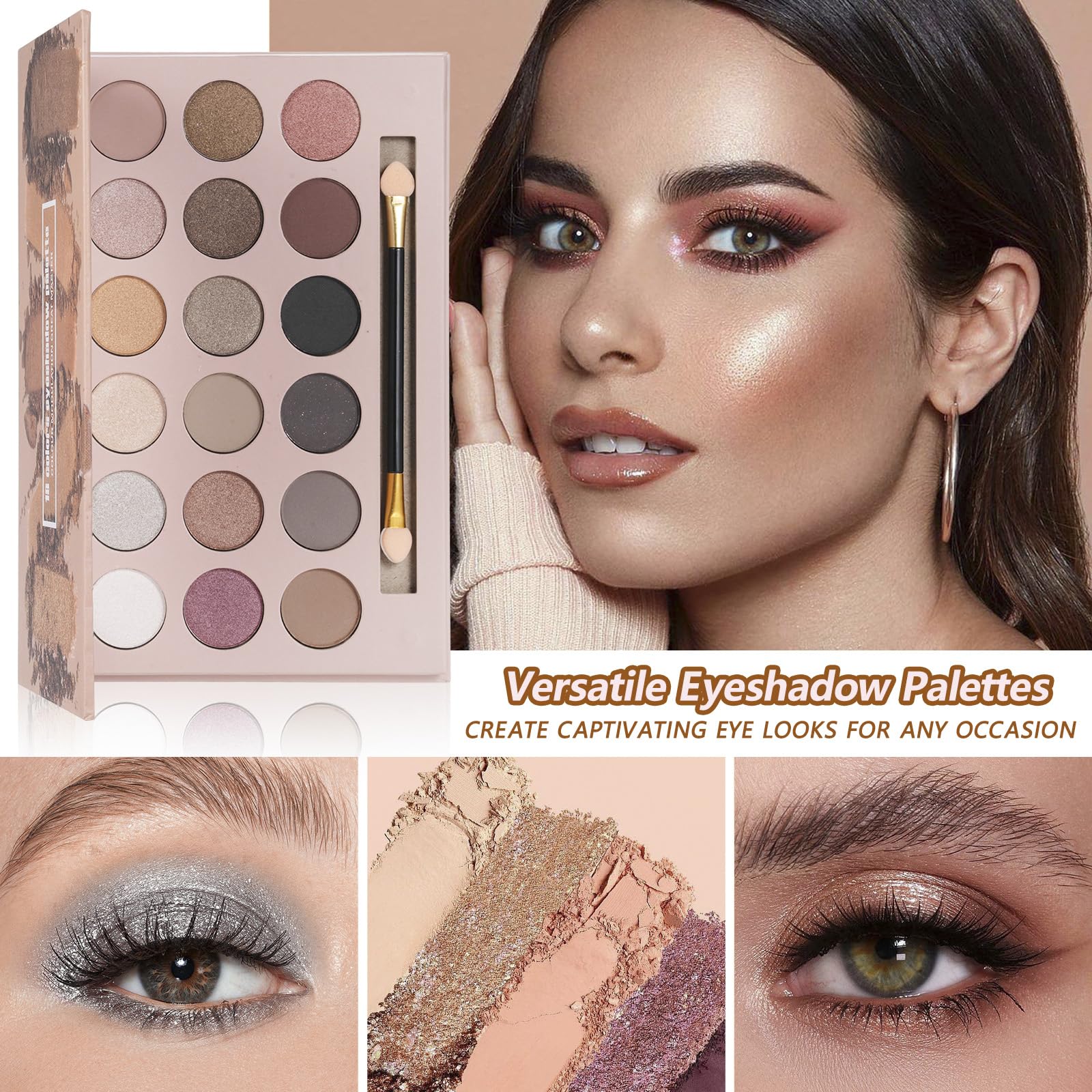 KAVCENT mascara et lip gloss pour des yeux définis et des lèvres brillantes.
