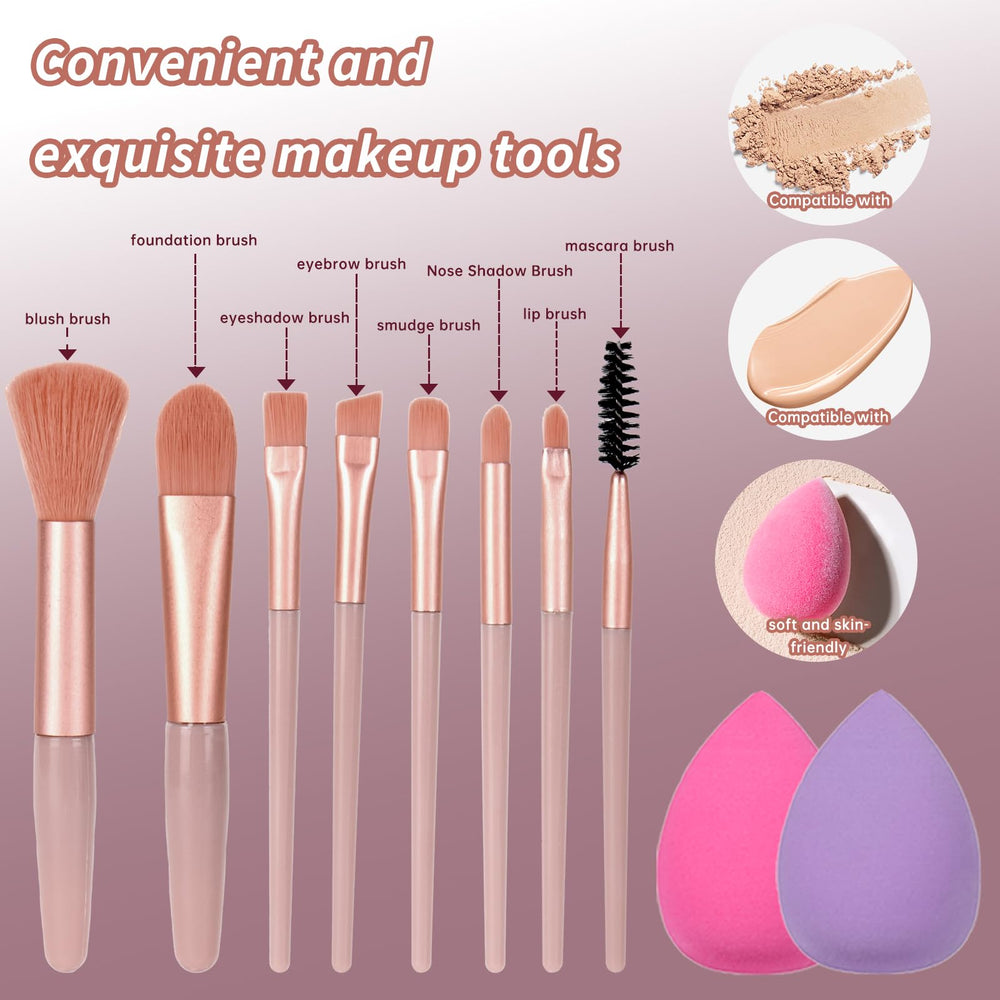 KAVCENT pinceaux maquillage, outils faciles à utiliser pour un eyeliner précis et application fluide.
