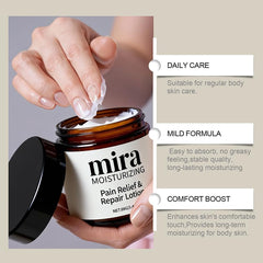 KAVLEE Mira Relief Lotion s’applique sur les bras et les pieds pour plus de douceur
