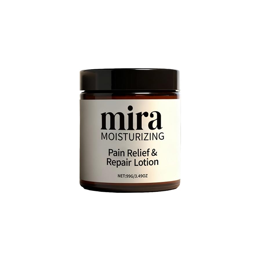KAVLEE Mira Relief Lotion montre son emballage élégant pour une routine soin pratique et sûre