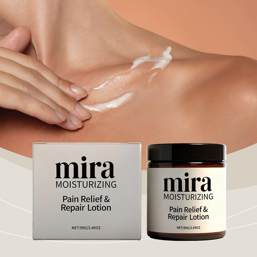 KAVLEE Mira Relief Lotion offre un fini satin et non gras qui sèche rapidement