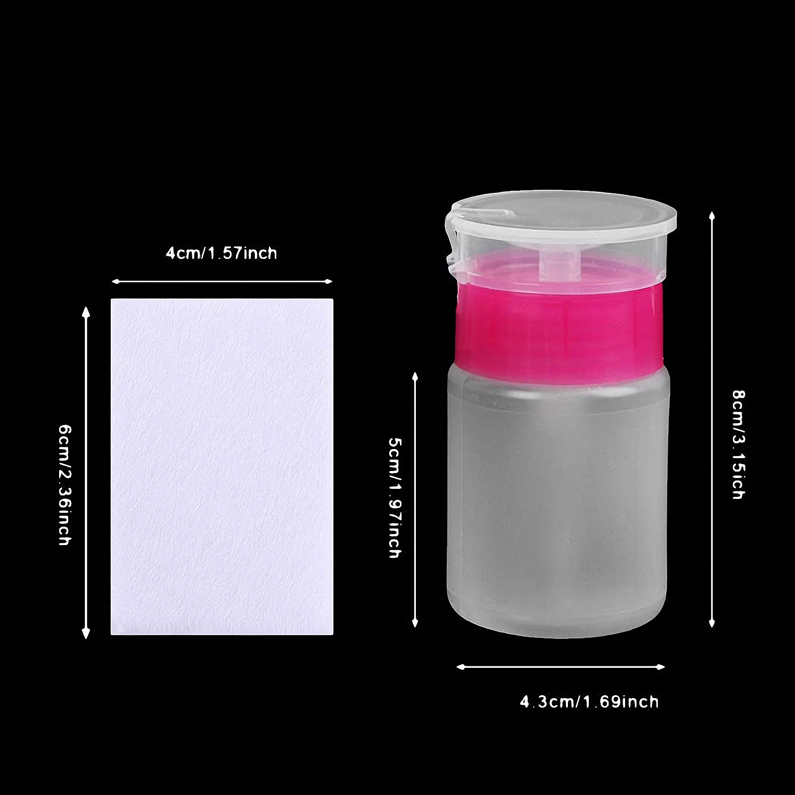 Lingettes Kavya pour nettoyage des ongles sans résidu