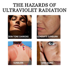 Protection UV avec antioxydants pour la peau.