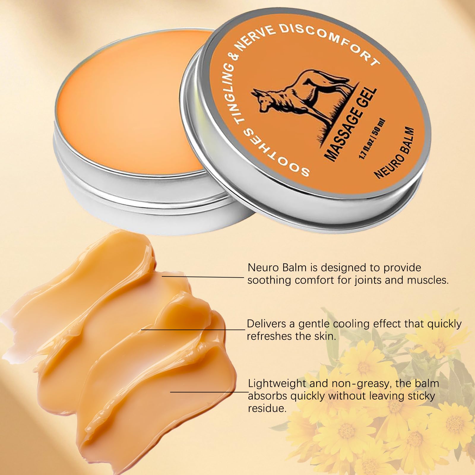 KBSBUBB Neuro Balm idéal sur le cou et les épaules pour confort ciblé.