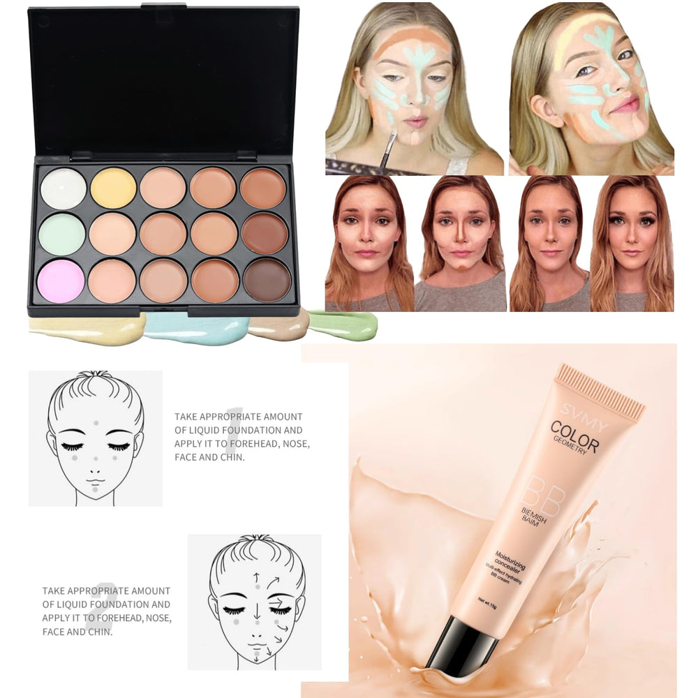 kcsciv correcteur-teint-transparent, couvre discrètement les petites imperfections.