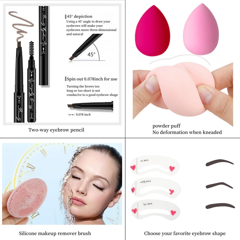 kcsciv crayons-sourcils-pro-naturel, définition nette et look naturel.