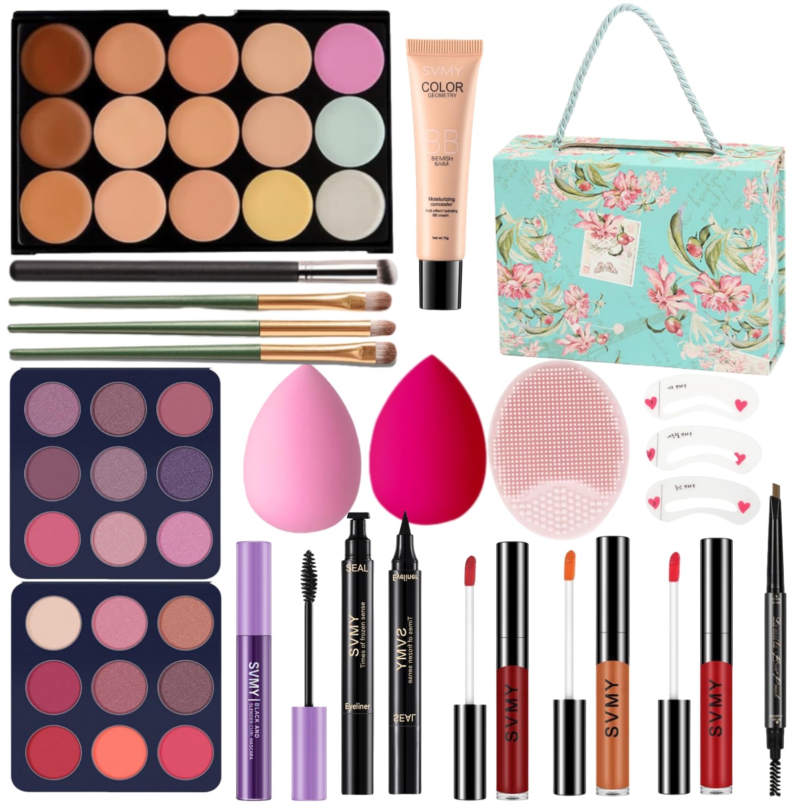kcsciv palettes-ombres-teintes-douces, permet des looks naturels et faciles à créer.