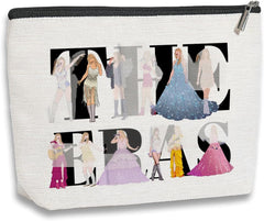 kdxpbpz sac maquillage avec impression double-face, couleurs vives pour un style distinct.