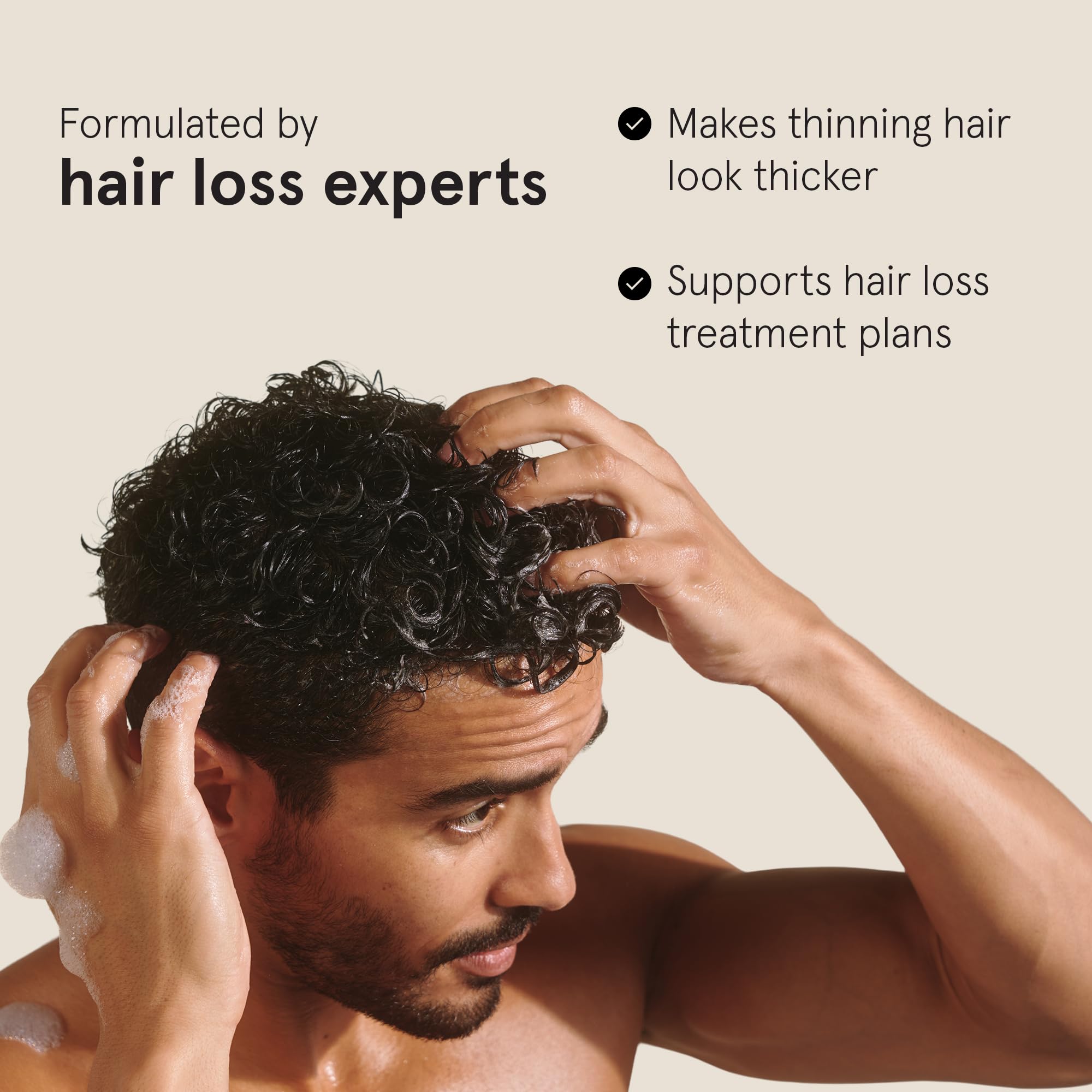 Étiquette Keeps – biotine et caféine pour le soin quotidien des cheveux