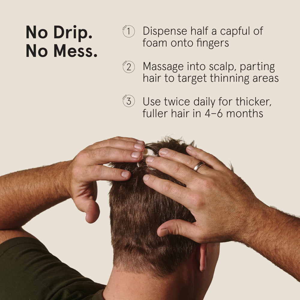 Keeps Minoxidil 5% pour homme, emballage pratique et compact.
