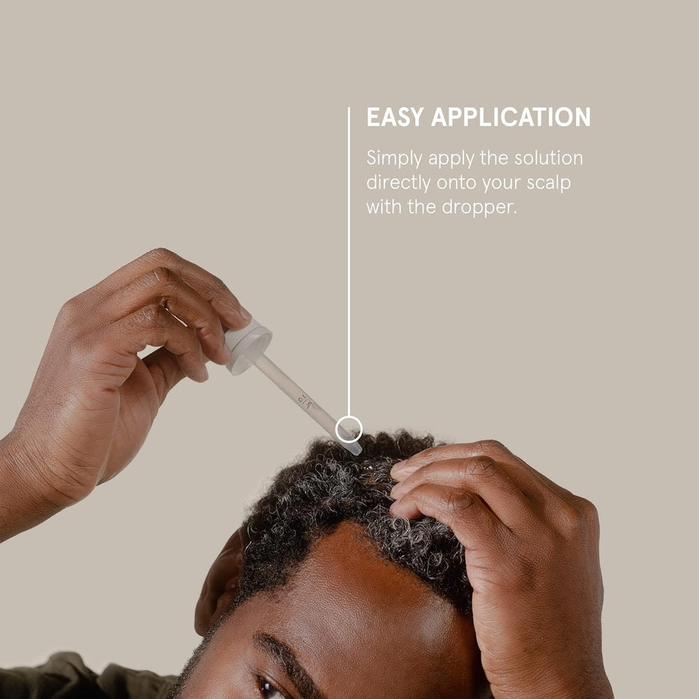 Keeps Minoxidil: dose-precise, contrôle ciblé sur le cuir chevelu.