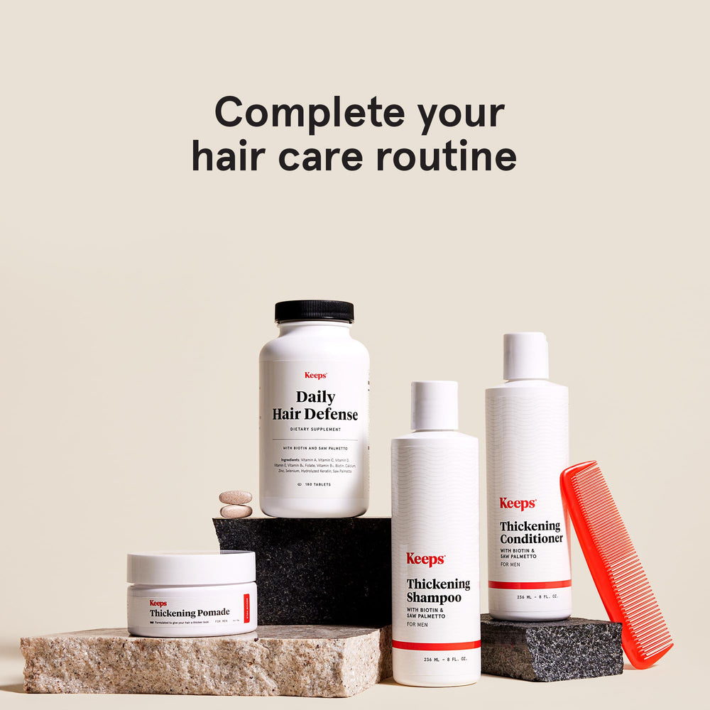 Routine Keeps – duo shampoing et après-shampoing pour une utilisation quotidienne facile