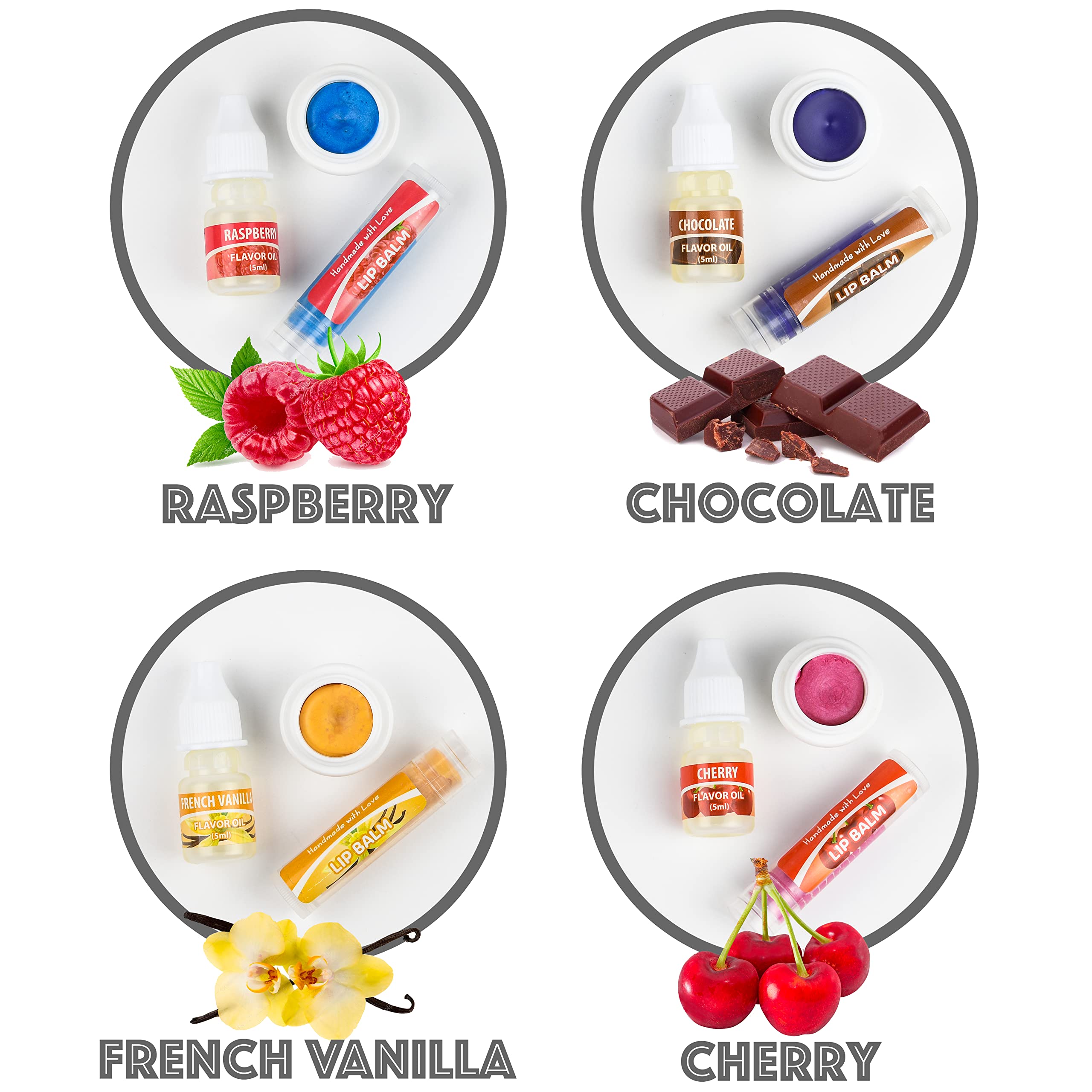 Keff-mica-couleurs-vibrantes offrent des pigments sûrs pour personnaliser vos baumes à lèvres.