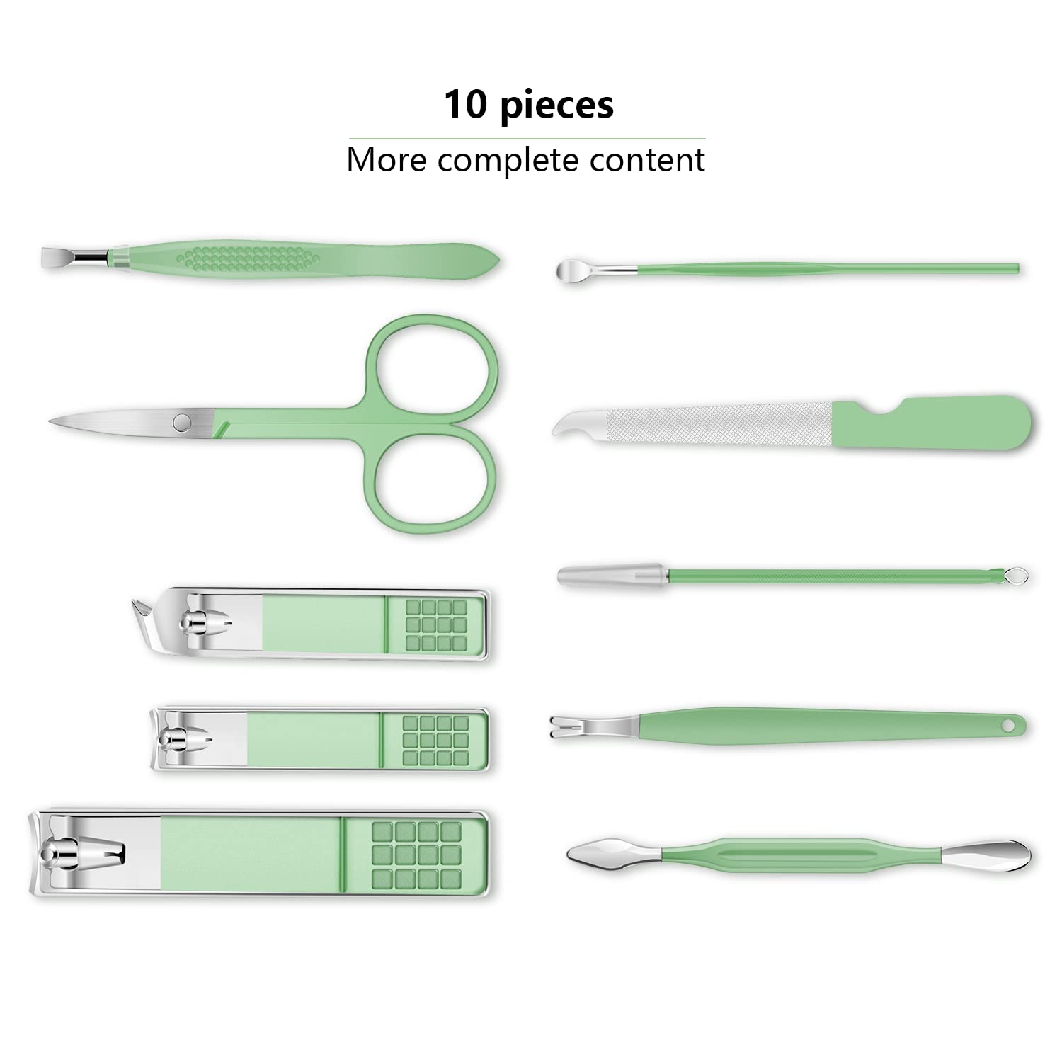 Keiby Citom ciseaux à ongles mini vert, coupe précise pour ongles nets.