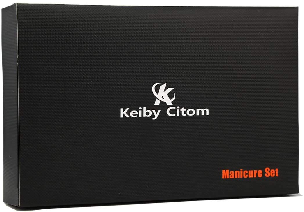 Etui-coffret Keiby Citom noir et jaune, rangement élégant.