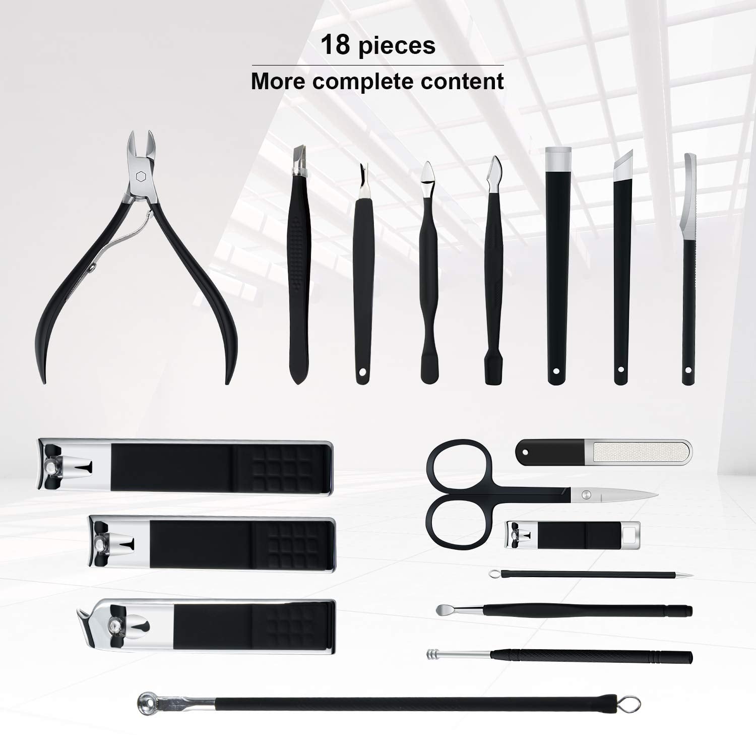 Keiby Citom kit manucure portable rose, prêt à partir en déplacement.