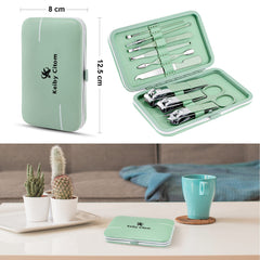Keiby Citom lime à ongles mini vert, finition uniforme pour petites retouches.