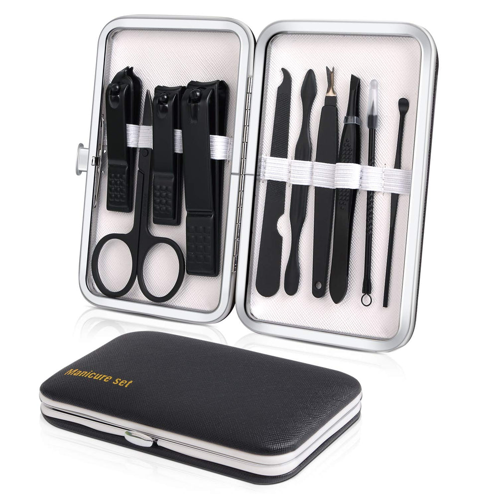 Trousse Keiby Citom noir compacte pour voyage et usage quotidien