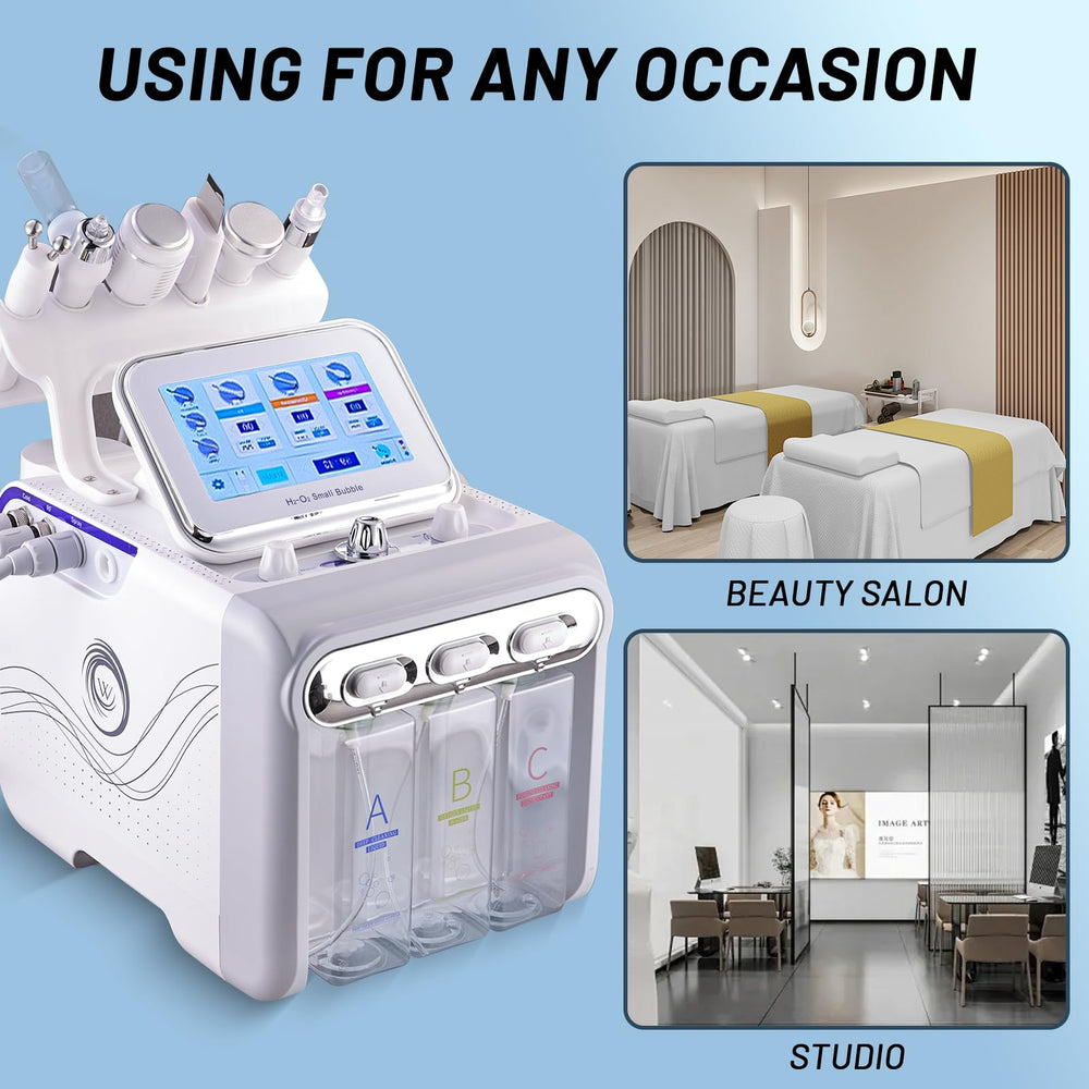 Keicnkj 7 en 1, design compact optimisant l'espace sur la coiffeuse.