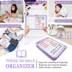 KEIFIN Bandes adhésives pour ongles, fixation rapide sans résidu.