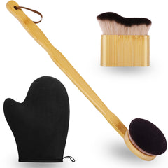 Gant auto-bronzant KELILO en velours pour une application uniforme.