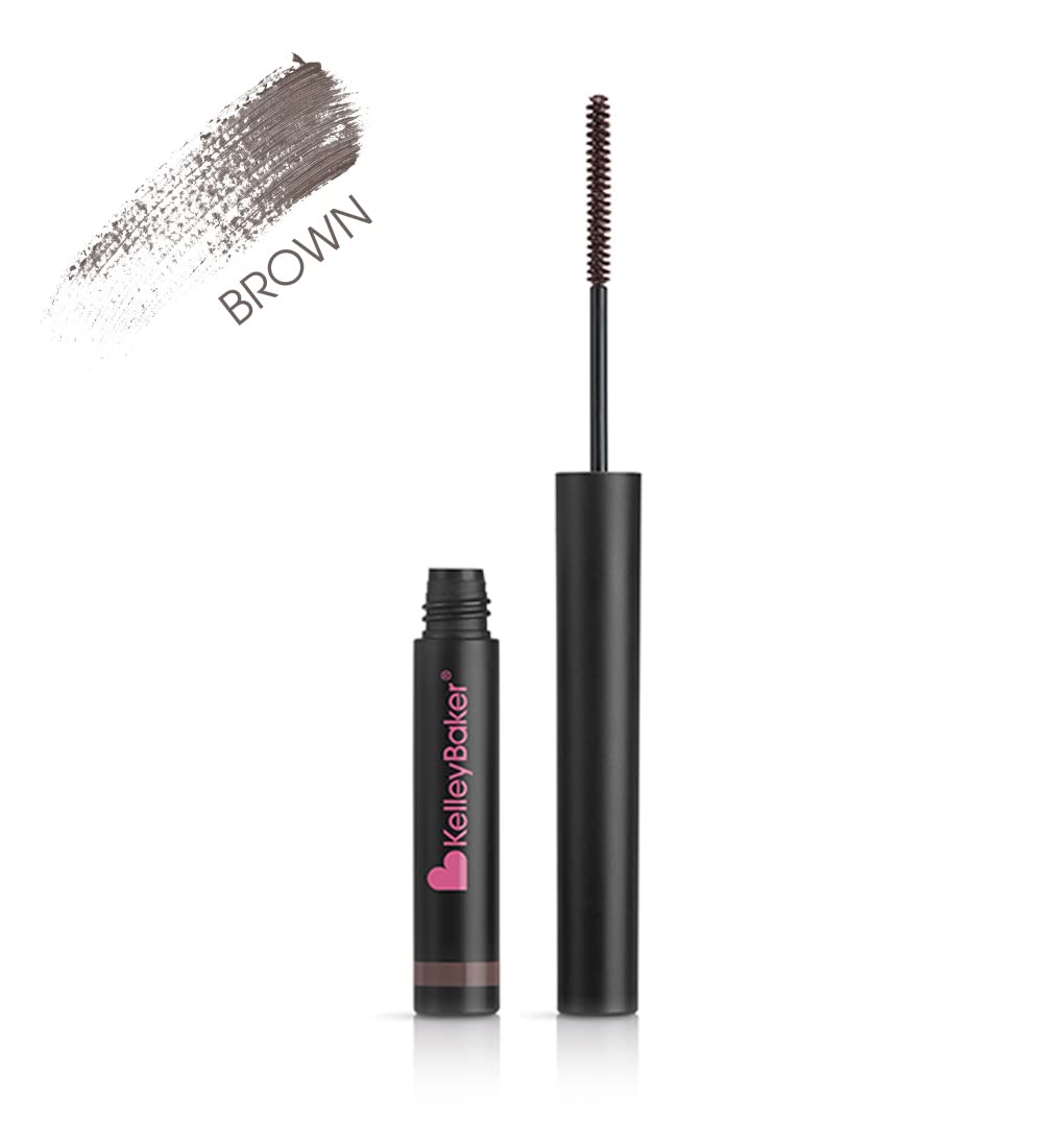 Kelley Baker Gel Sourcils Brun: application précise pour un regard net.