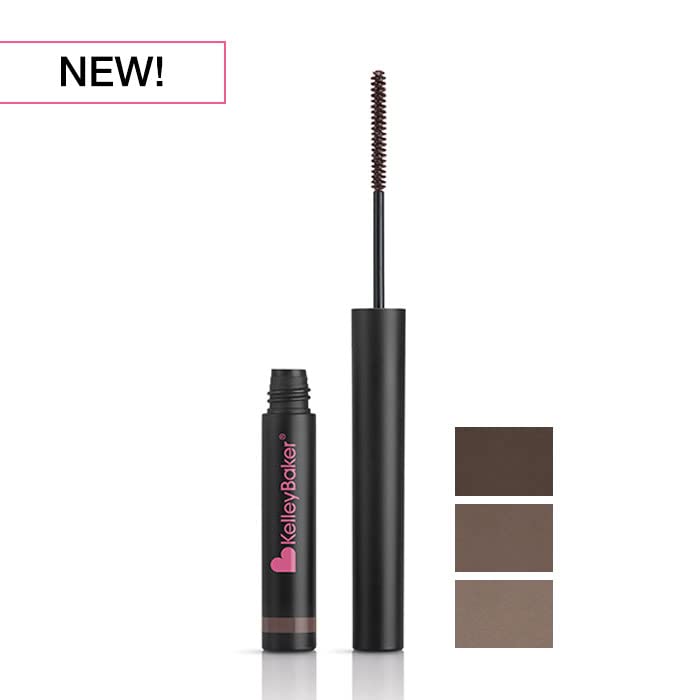 Kelley Baker Gel Sourcils Brun: teinte naturelle pour un fini discret.
