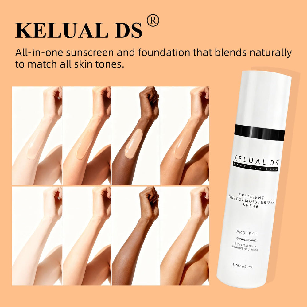 KELUAL DS utilisation visage et cou pour routine rapide.