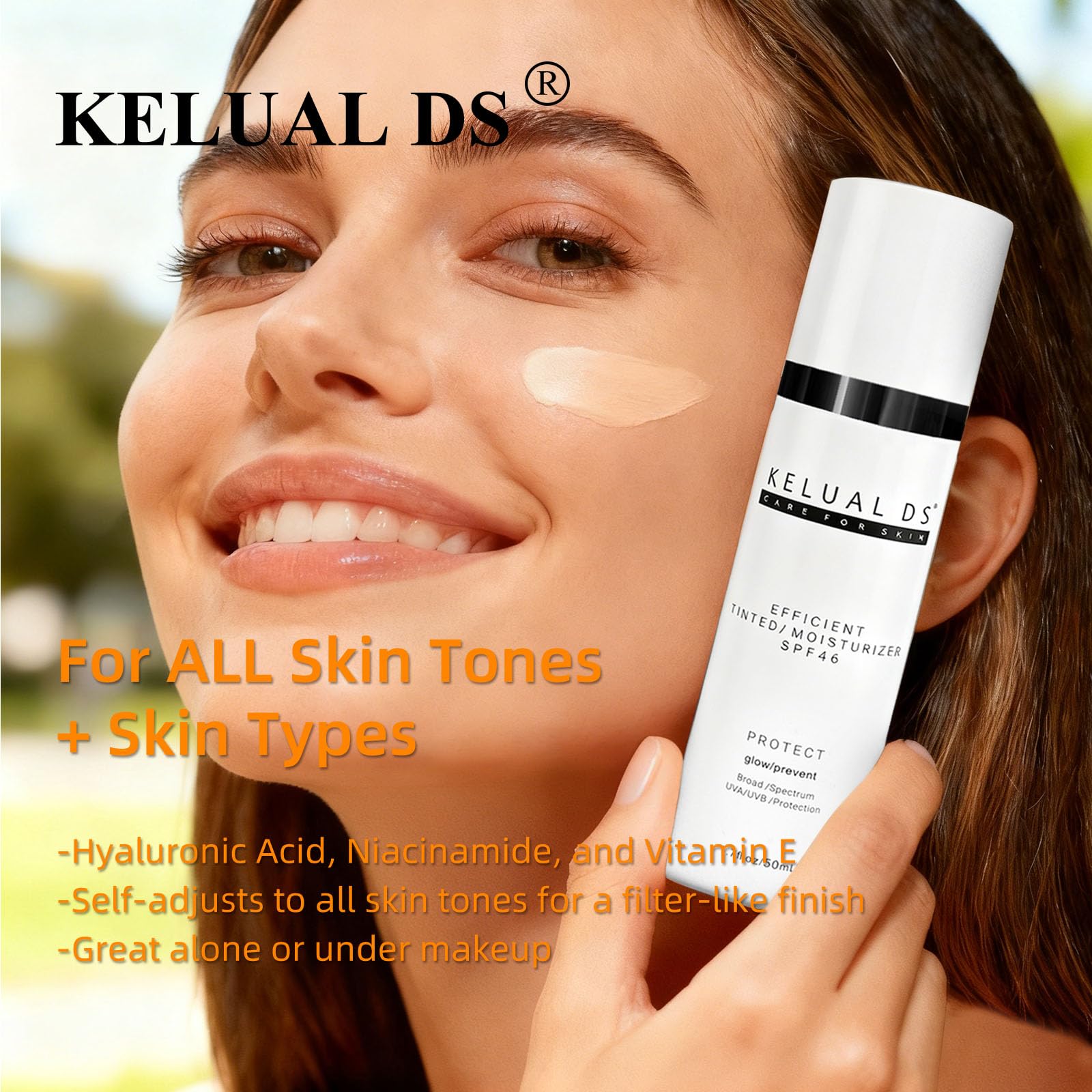 KELUAL DS rituel matin application rapide et naturelle.