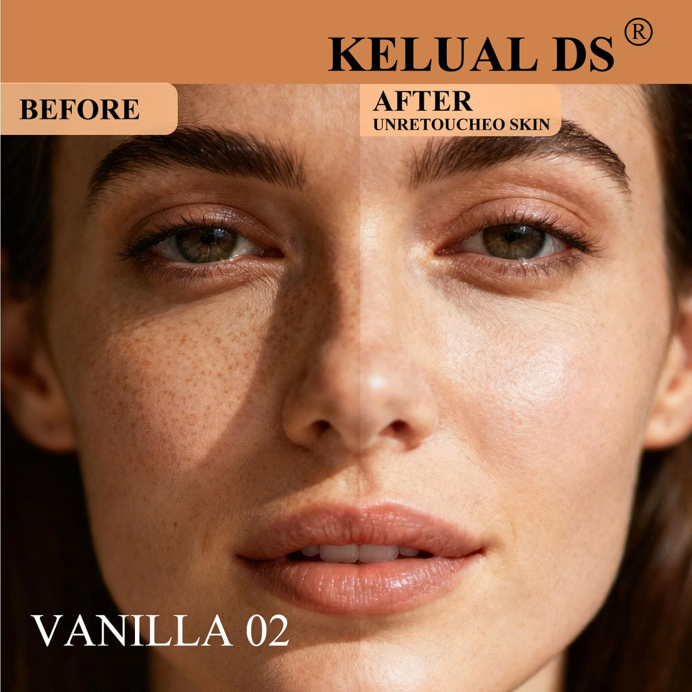 KELUAL DS texture légère glisse sur la peau.