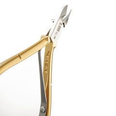 Pince-cuticule Kem Nghia D-555 avec ressort simple, design ergonomique et confortable.