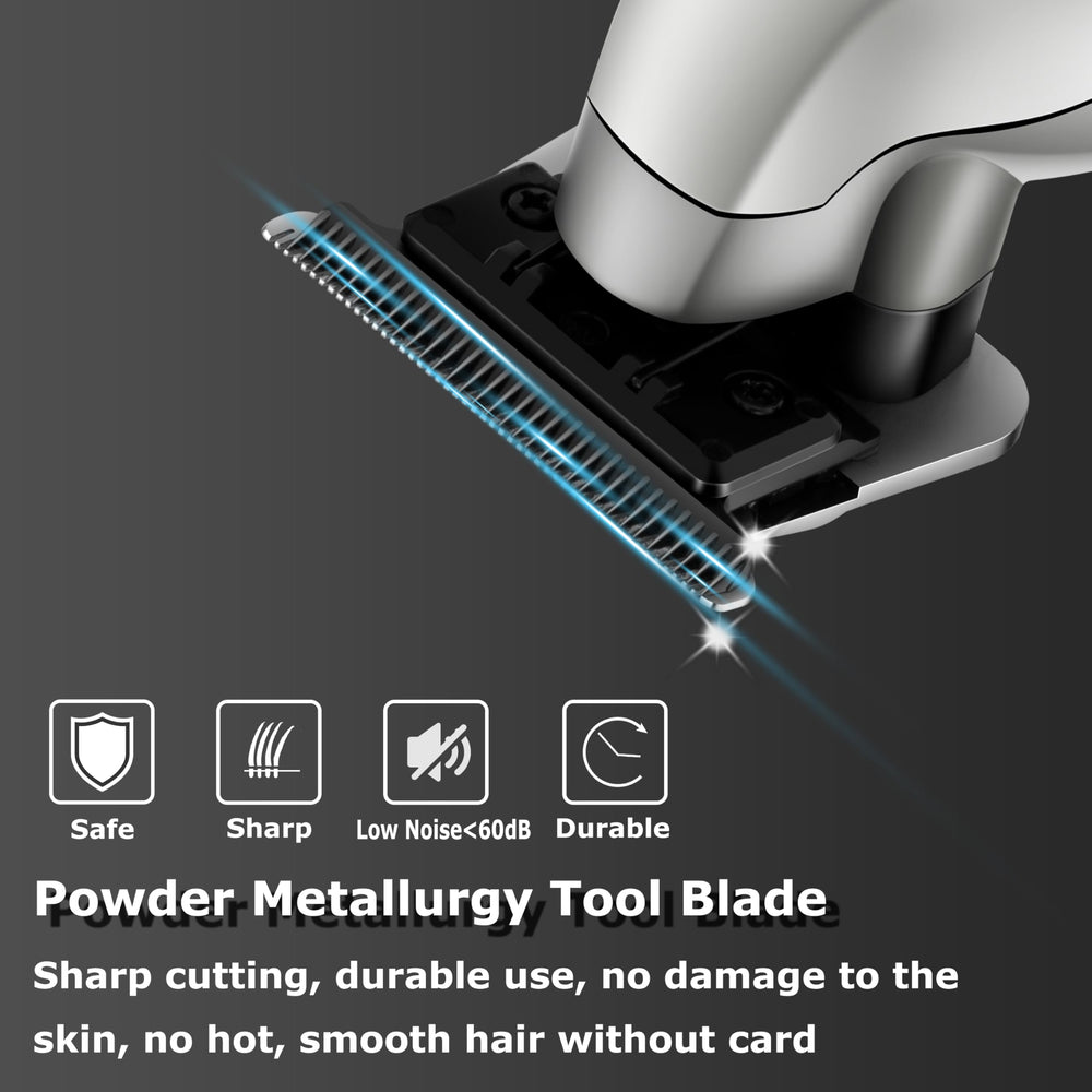 KEMEI 2293 Moteur puissant 6000 rpm pour une coupe fluide.