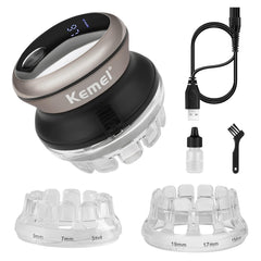 Lames en inox du KM-887, durables et performantes.
