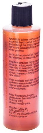 Kemi OYL hair oil application scene highlighting hot oil treatment prep.