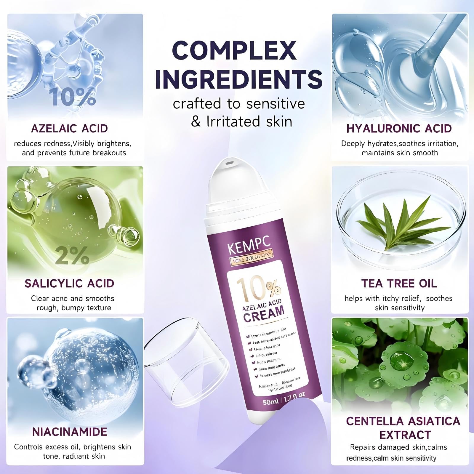 Kempc aloe vera et goyave - soin doux et non irritant.