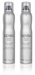 Kenra Shine Spray — vaporisateur instantané, brillance éclatante et légère pour cheveux.