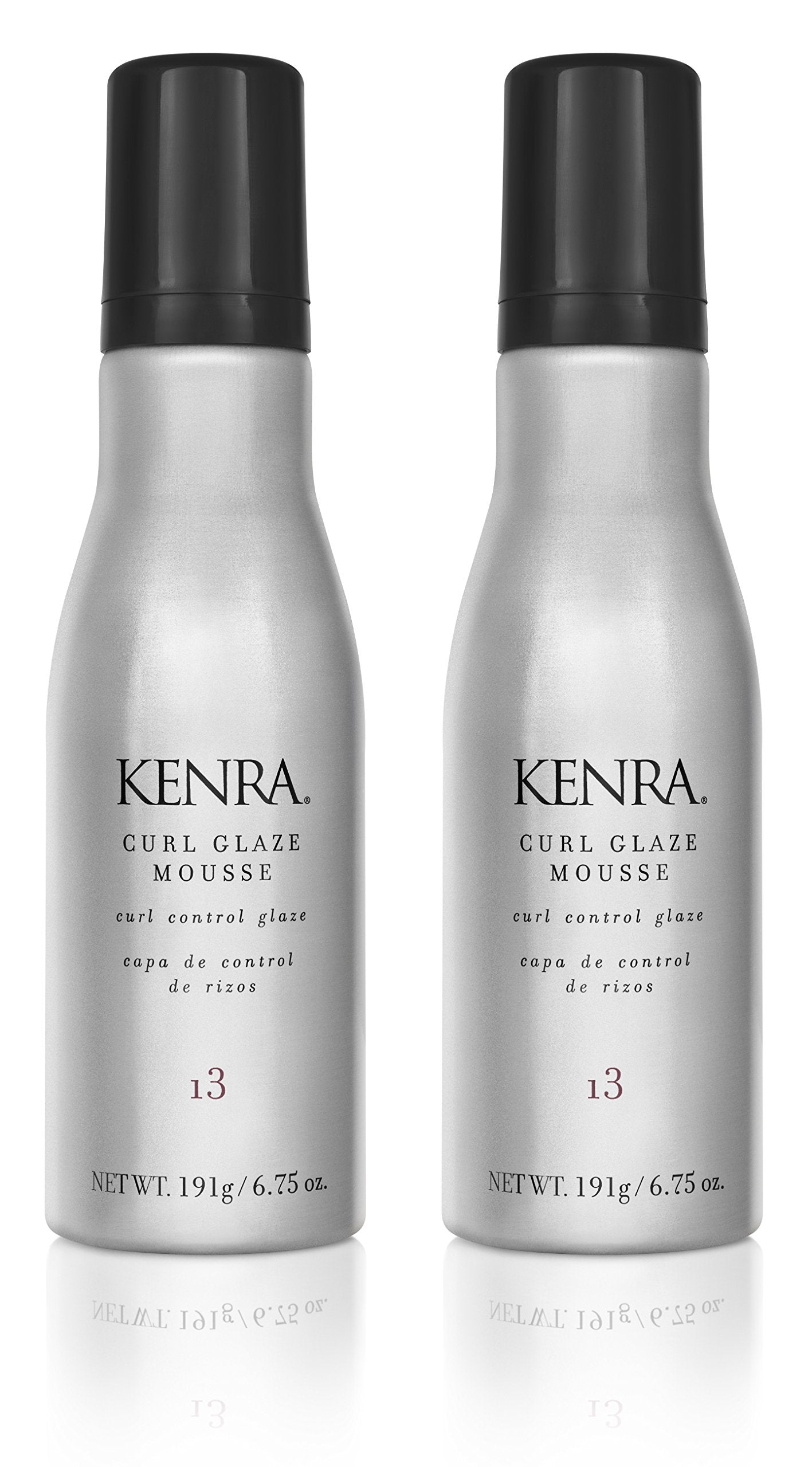 Kenra Curl Glaze Mousse, bouteilles ensemble, pratique et économique pour les boucles.