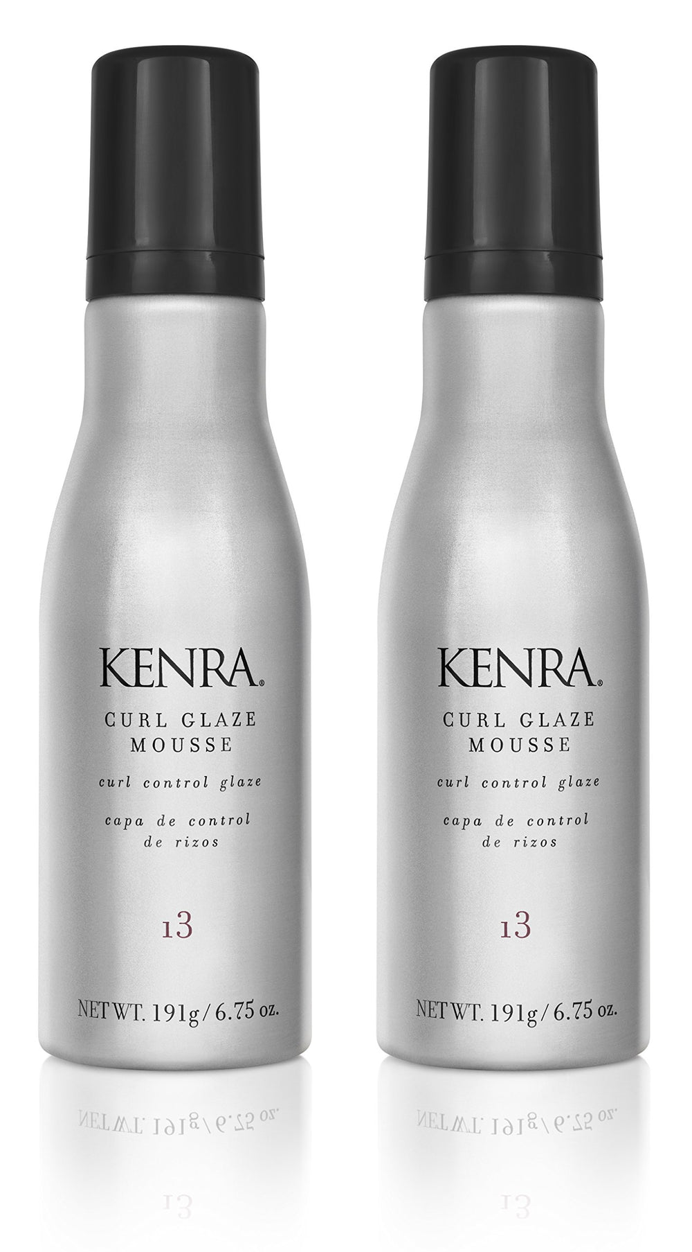 Kenra Curl Glaze Mousse, bouteilles ensemble, pratique et économique pour les boucles.