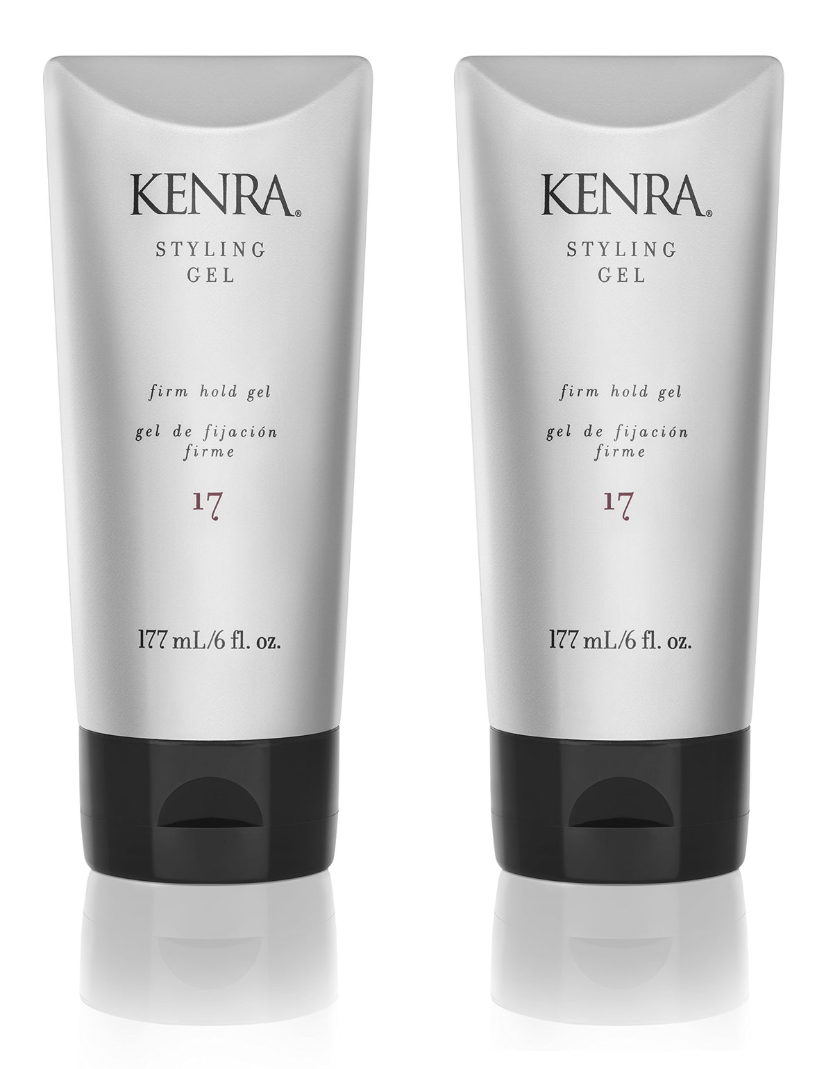 Kenra Styling Gel 17 : flacon haute tenue, fixation solide et sans résidu.