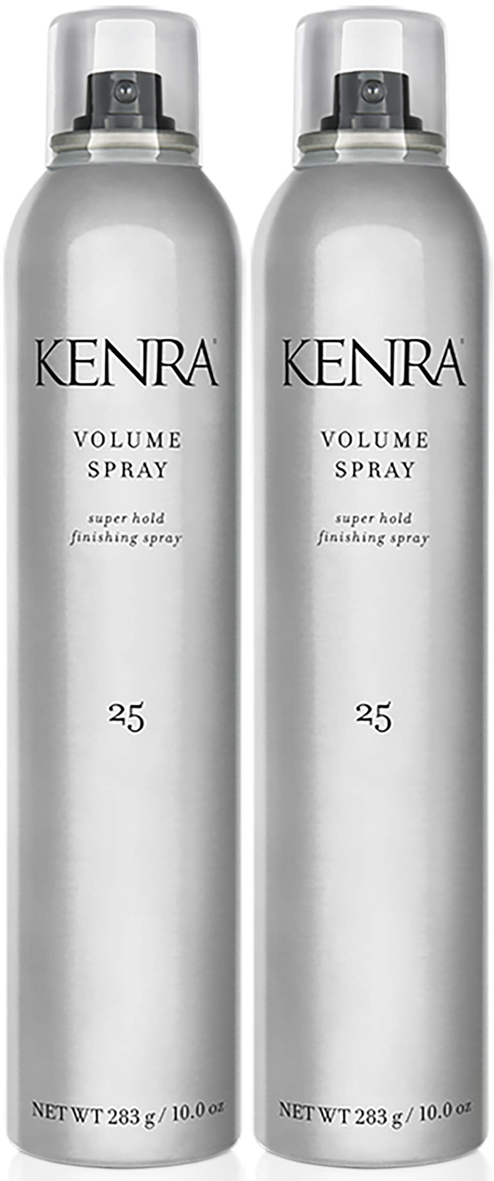 Kenra Volume Spray 25, flacon etui, pour un volume durable.