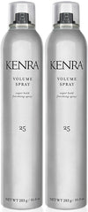 Kenra Volume Spray 25, flacon etui, pour un volume durable.