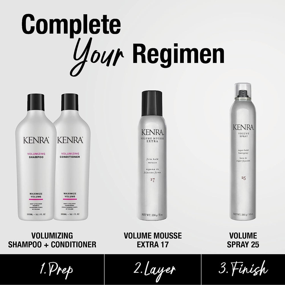 Kenra Volume Spray 25, usage quotidien simple et rapide.