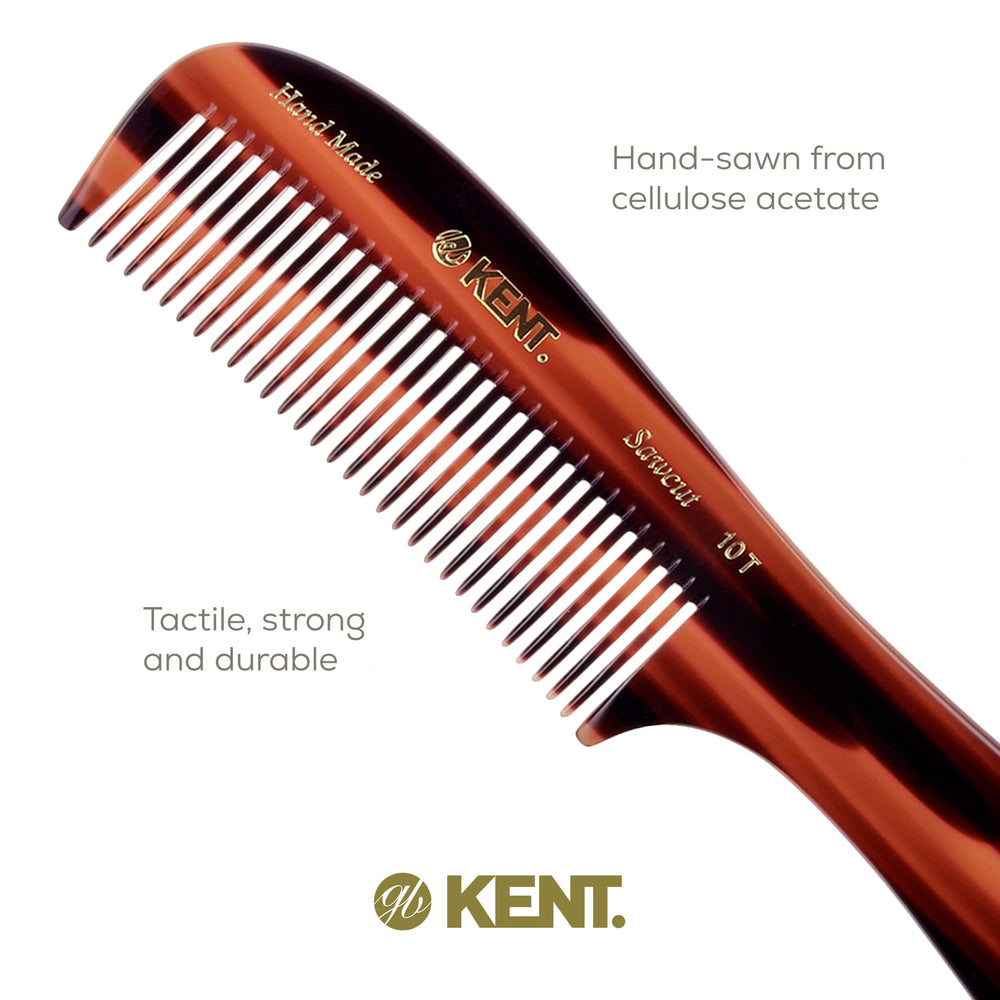 Kent 10T peigne detanglant cheveux boucles, démêlage facilité.