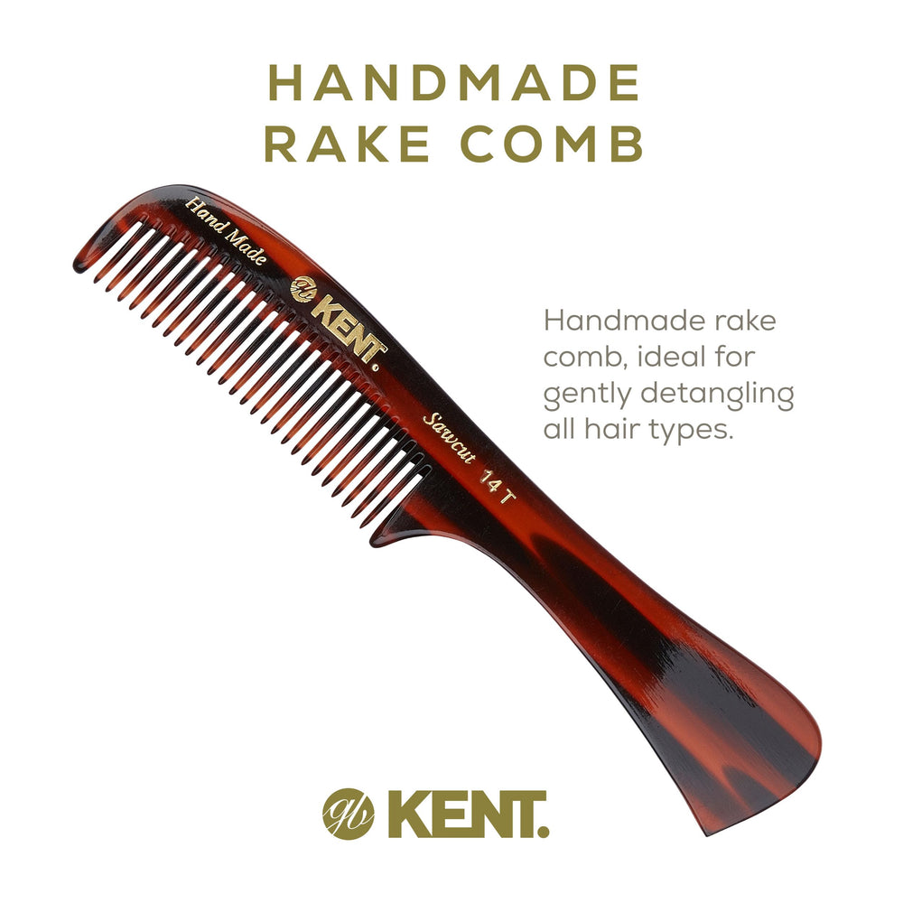 Kent 14T tortue – adapté pour cheveux longs et bouclés.