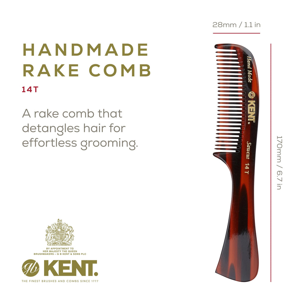 Kent 14T tortue – dents arrondies glissant en douceur.